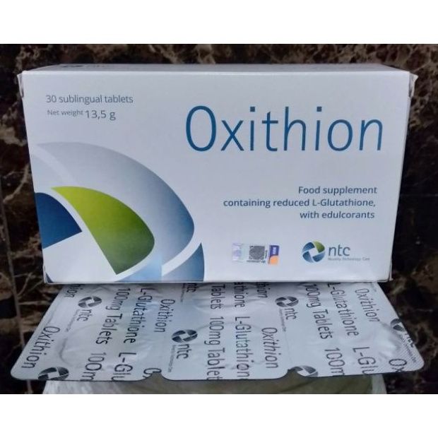 oxithion sublingual glutathione Oxithion Brightening Supplement ORIGINAL (30 tablets) Whitening Supplement (Halal & Medical Cetified) From Italy Exp 10/2024