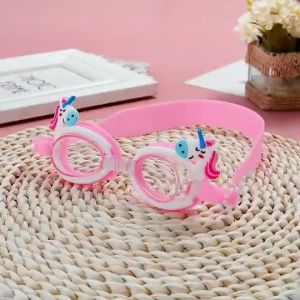 Cartoon Kids Swim Goggles Waterproof Anti-Fog HD Clear Vision Silicone Swimming Glasses for Kids