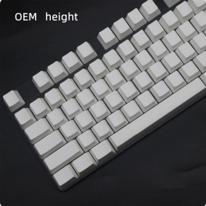 108Keys PBT Keycap OEM XDA Profile Not Engraving Blank Key Cover Unique Character Key Button for Mechanical Keyboard