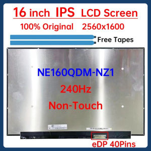 16 Inch 240Hz Laptop LCD Screen NE160QDM NZ1 NE160QDM-NZ1 V8.0 Display Matrix Panel Replacement 2560x1600 100% sRGB eDP 40 Pins