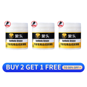 50g High-Performance Car Synthetic Grease Auto Lubricant for Doors Sunroof Tracks Multi-Purpose Long-Lasting Squeak-Free 车门润滑脂 50g