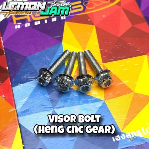 WINDSHIELD / VISOR BOLTS SET NMAX / AEROX / ADV ( SC SIAM / HENG CNC GEAR GOLD TITANIUM )