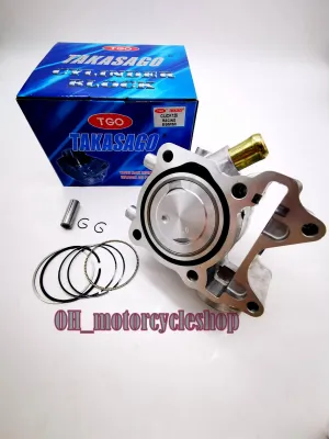 TAKASAGO Cylinder block for Click 125 59mm (w/ out gasket same as post pic)
