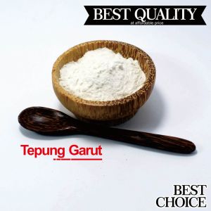 Tepung Garut 500 Gram - Tepung Larut Kualitas Super ( Pati Garut Pati Kerot Tepung Umbi Garut )