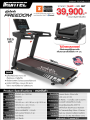 ลู่วิ่งไฟฟ้า รุ่น FREEDOM (T170) - เครื่องออกกำลังกาย แบรนด์ IRONTEC. 