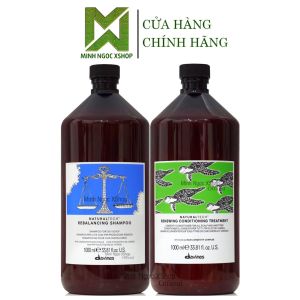 Combo dầu gội cân bằng dầu davines Rebalancing và dầu xả trường thọ Renewing 250ML - 1000ML