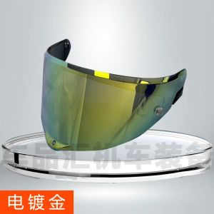 For PISTA Corsa GPRR Helmet Mirror Night Vision Aurora Color Anti-fog Day and Night
