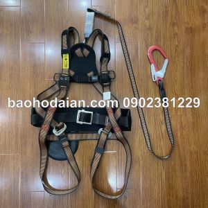 Dây an toàn toàn thân Hàn Quốc Kujie 1 móc nhôm giảm sốc