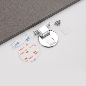 Stainless Steel Invisible Door Stopper Anti-Collision Floor Mounted Holder