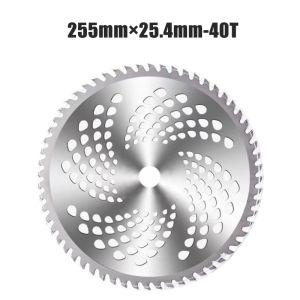 CASTA BEST Pisau Potong Tebas 20T Baja Mangan 9" Bisa Potong Pohon Kecil Ø10cm Semak Lebat Bambu - Juga Ada 40T 60T Karbida 10 Inch Universal