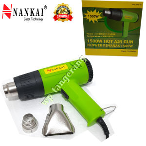 Nankai Hot Air Gun Heat Gun XENON HG003 Alat Pemanas Kaca Film Ada Subsidi Ongkir Murah Berkualitas