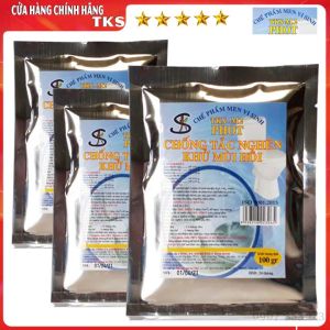 [Combo 3 GÓI] MEN XỬ LÝ BỂ PHÔT Khử Mùi Hôi : Thông Tắc Cầu Cống Ống dẫn Hầm BIogas - Gói 100gr