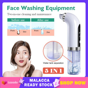 Small Bubble Cleaner Electric Ultra-Micro Blackhead Remover Vacuum Pore Beauty Instrument Household Facial Cleaning Tool Acne Mites Water Cycle Skin Care Beauty Tools | Cute Baby