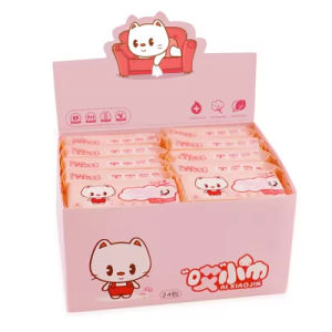 Children Travel Mini Wet Wipes | Tissue x 24 packet per box (8 Sheet per Pack) ^Resealable Cover ^Pocket Size