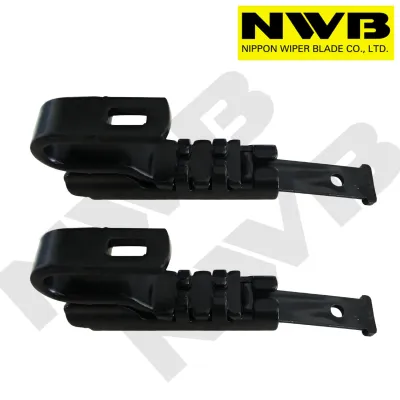 NWB Wiper Blade Adapter Bayonet to Hook Type Set of 2