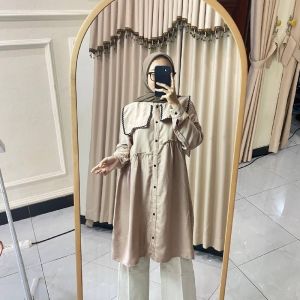 Marsya Tunik Wanita Kerah Sailor Renda Busui