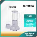 Khind Blender 1L BL320T / 1.2L BL1220 / 1L BL1020 / Pensonic 1L PB-3203 / Faraday 1.2L FBL-520 / Morgan 1.5L MBL-402WG. 