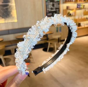 SHOPHOME - Bando Wanita Dewasa Korea Pita Mutiara Bondu Rambut Anak Perempuan Fashion Korea BND07