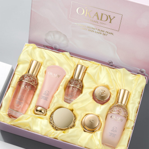 Pure Pearl 7pc Set Skincare Beauty Skin Natural Hydrating Moisturizing Brightening Firming Anti-Wrinkle Radiant Face