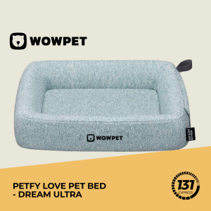 WOWPET Petfy Love Dream Ultra Pet Bed  Orthopedic Memory Foam Dog Cat Bed - Anti-Slip Washable Breathable  S M L Sizes