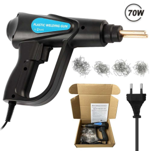 COD KMOON Pistol Las Plastik Rapid Temperature Plastic Welding Gun 70W - XC-70 / Las Bumper plastik / Alat las Plastik body motor bumper mobil pvc / alat las mini serbaguna kecil / solder sambung penyambung body motor pecah