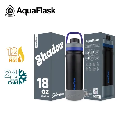 AquaFlask Colorwave – Shades of Summer Sports Lid Insulated Bottle (18oz/22oz/32oz/40oz)