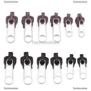 [COD] Technicolore 6ชิ้นซิปอเนกประสงค์แบบทันทีชุดซ่อมซิปเปลี่ยนซิปสำหรับเย็บ DIY