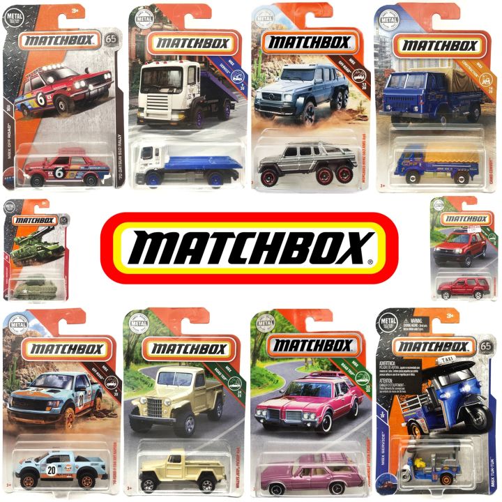 รถเหล็กMatchBox ลิขสิทธิ์แท้100 1/64 โมเดลรถเหล็กของสะสม MatchBox รถ