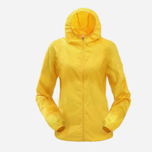 Packable Rain Jacket Women  Ultra-Thin Sun Protection Clothing Lightweight Waterproof Raincoat