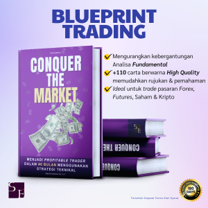 CONQUER THE MARKET EDISI KEDUA (Buku Trading Forex Fizikal A5)