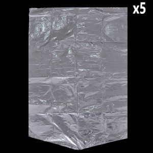 10Pcs Transparent Clothes Dust Covers - Plastic Waterproof Dustproof Apparel Bag - Disposable Clothes Bag for Dry Cleaning Shop - Dress Coat Suit Clear Protecting Bag