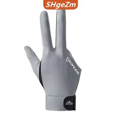 [COD] SHgeZm Sợi Đàn Hồi Găng Tay Bida 3-Ngón Tay Chống Trượt Thiết Kế Snooker Găng Tay Cho Thoải Mái Hồ Bơi Và Carom Trò Chơi Phiên