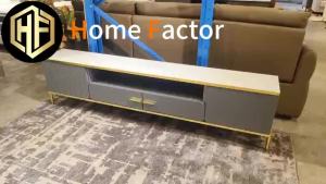 6mm Sintered Stone TV Console DSG3 Light Luxury Modern Style Living Room TV Cabinet