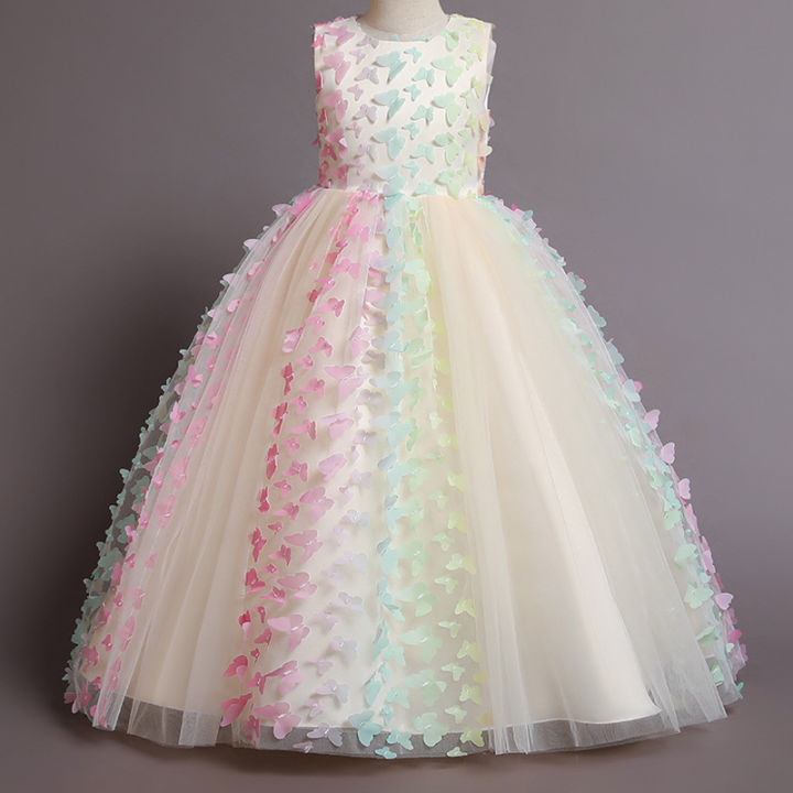 Untitled | Pink princess dress, Princess dress, Flower girl dresses