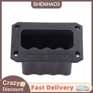 【SHENHAO3】 1Pc Black Plastic Speaker Side Handle For Cupboards Amplifier Speaker Case Guitar Replacement Side Durable Sound Handle