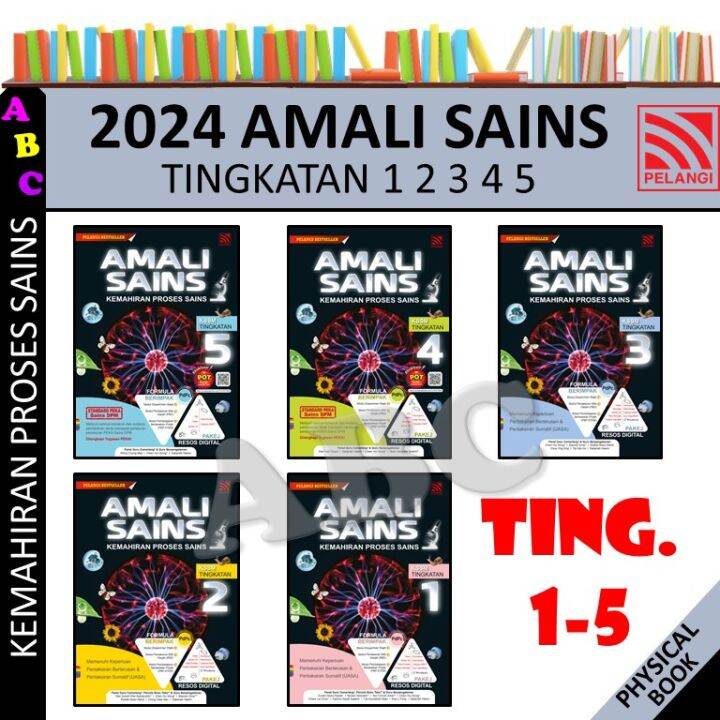 AMALI SAINS TINGKATAN 1 2 3 4 5 KEMAHIRAN PROSES SAINS | DWIBAHASA 2024 ...