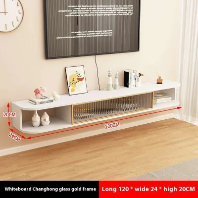 TV Console Storage Rack Floating Suspended TV Cabinet Modern TV Console Cabinet TV Console Wall Mount