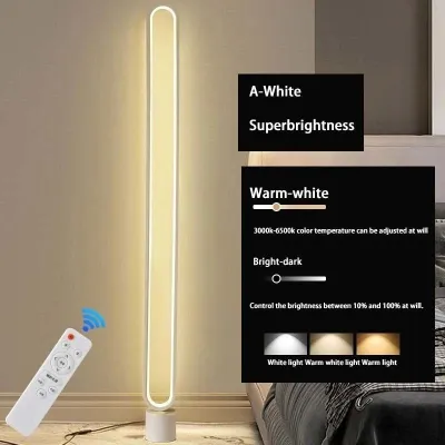 JUANS HOME Floor lamp simple creative bedside LED remote control atmosphere vertical table lamp