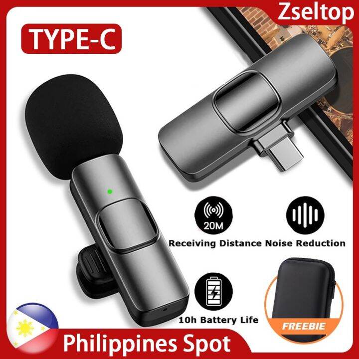 Philippines Spot Zseltop Wireless Lapel Microphone For Vlogging