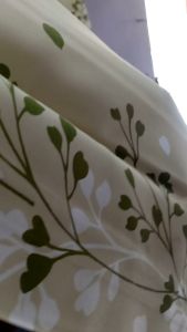 Gorden Jendela Pintu Model Kawat Motif Surawung Hijau