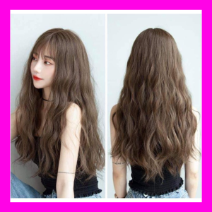 [TẶNG LƯỚI] Tóc giả nữ nguyên đầu xoăn lơi Hàn Quốc - TG28