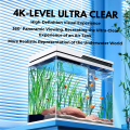 YEE Aquarium Tank, Automatic Feeding & Humidifying, Ultra 4K Glass Desktop Small Fish Tank, Eco-Friendly. 