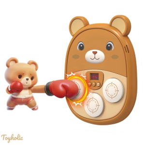 Đồ chơi bảng boxing đấm theo nhạc tính điểm rèn luyện tập né đòn và đánh chính xác cho bé tập luyện