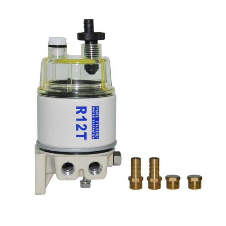 R12T Fuel Filter Water Separator Kit Marine R12T Filter for Diesel and ...