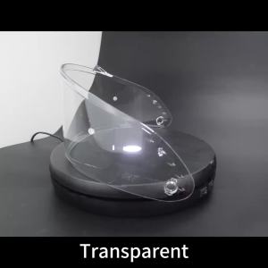 610 Helmet Visor for Stinger Samp Shaft 610 Helmet Accessories Replacement Windshield Electroplated
