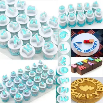 Shop Alphabet Fondant Molder online Lazada .ph