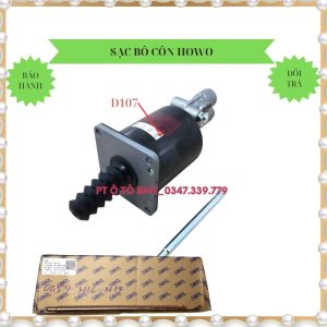 Bầu tổng côn dưới xe Howo (sạc bô côn) đường kính F102mm Hàng Sorl