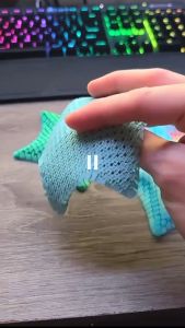 3D Printed Articulated Starfish Anti-Stress Toy Flexible Toy with Movable Joints Decompression Toy Flexible Movable Joints Starfish Toy