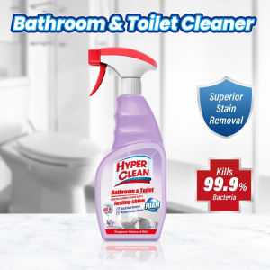 HYPERCLEAN 550ml Bathroom Toilet Cleaner Foam Cleaner SG Brand