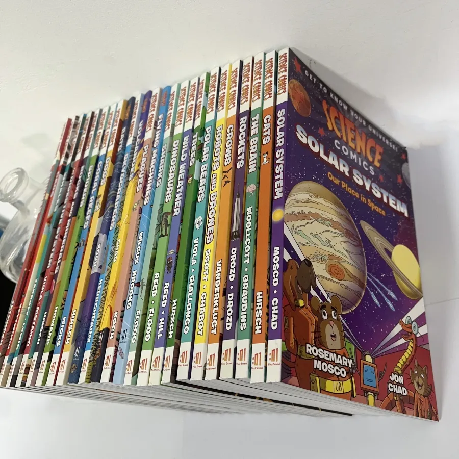 Science Comics 29 Books Series Full-color English funny